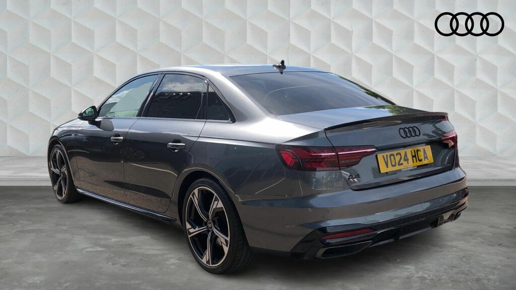 Audi A4 2.0 Tfsi 40 Black Edition S Tronic Euro 6 4-Door VO24HCA Grey #3