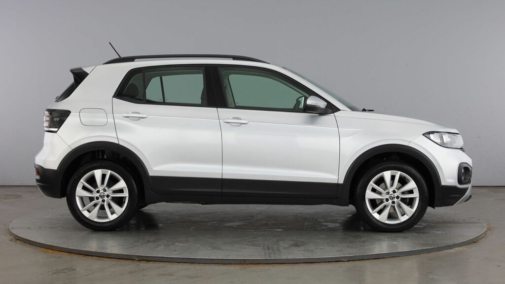 Volkswagen T-Cross 1.0 Tsi Se Euro 6 5-Door CF23KTD Silver #4