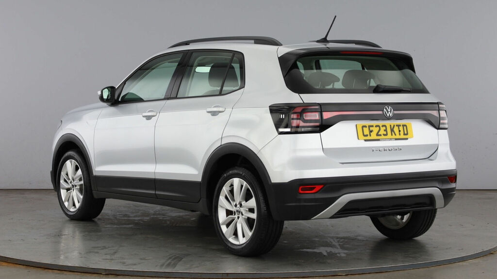 Volkswagen T-Cross 1.0 Tsi Se Euro 6 5-Door CF23KTD Silver #3