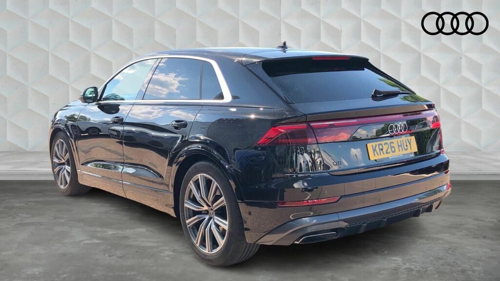 Audi Q8 3.0 Tfsi V6 S Line Tiptronic Quattro Euro 6 5-Door Black #3