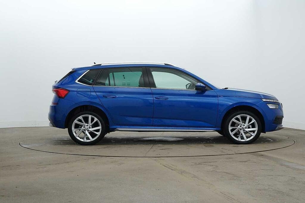 Skoda Kamiq Tsi Act Se L Executive Dsg Euro 6 5-Door KO23XWZ Blue #3