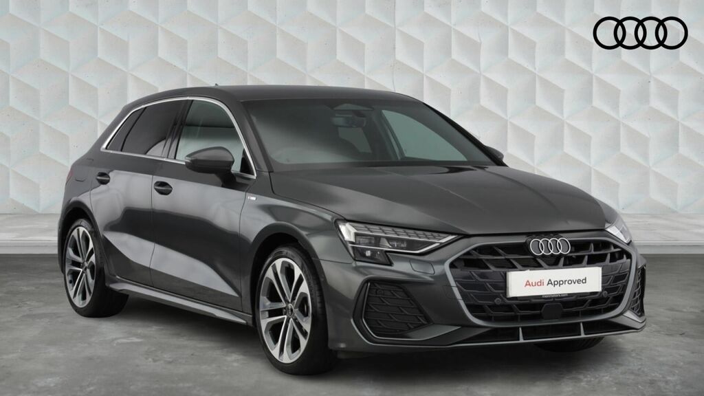 Audi A3 Tfsi S Line Sportback S Tronic Euro 6 5-Door Grey