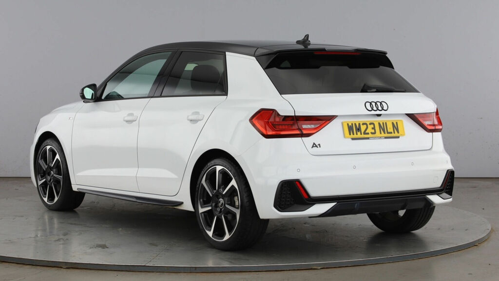 Audi A1 Tfsi 35 Black Edition Sportback S Tronic Euro 6 5- White #3