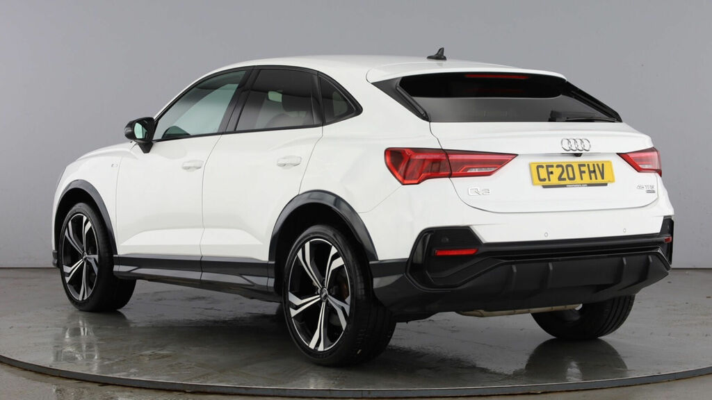 Audi Q3 2.0 Tfsi 45 Edition 1 Sportback S Tronic Quattro E CF20FHV White #3