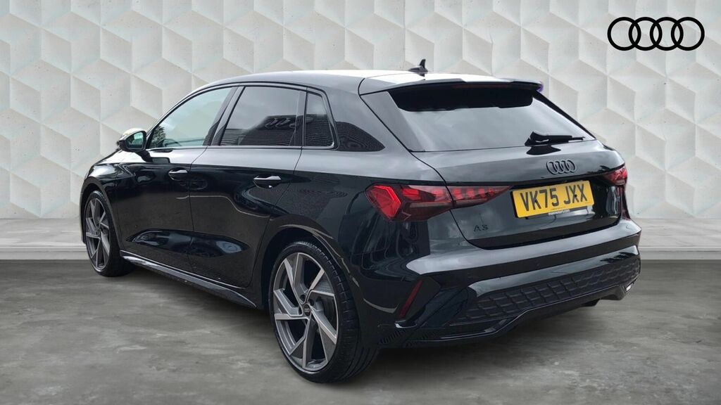 Audi A3 Tfsi Black Edition Sportback S Tronic Euro 6 5-Doo VK75JXX Black #3