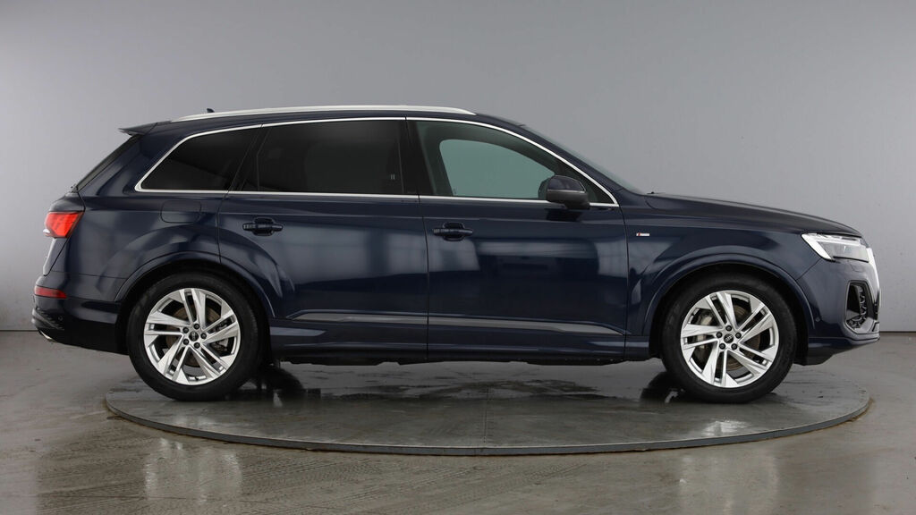 Audi Q7 3.0 Tdi V6 50 S Line Tiptronic Quattro Euro 6 5-Do KN75FYE Blue #4
