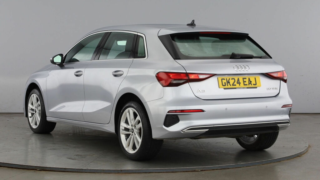 Audi A3 1.0 Tfsi 30 Sport Sportback S Tronic Euro 6 5-Door GK24EAJ Silver #3