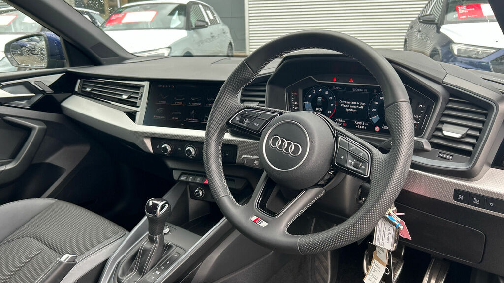 Audi A1 1.0 Tfsi 30 S Line Sportback S Tronic Euro 6 5-Doo DE25USX Blue #6
