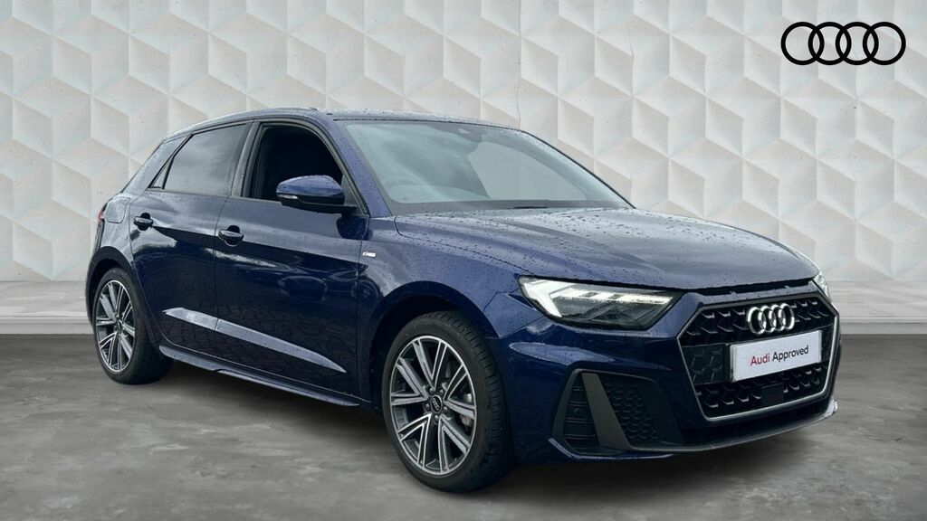 Audi A1 1.0 Tfsi 30 S Line Sportback S Tronic Euro 6 5-Doo Blue