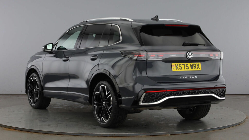 Volkswagen Tiguan 2.0 Tdi R-line Dsg Euro 6 5-Door KS75WRX Grey #3