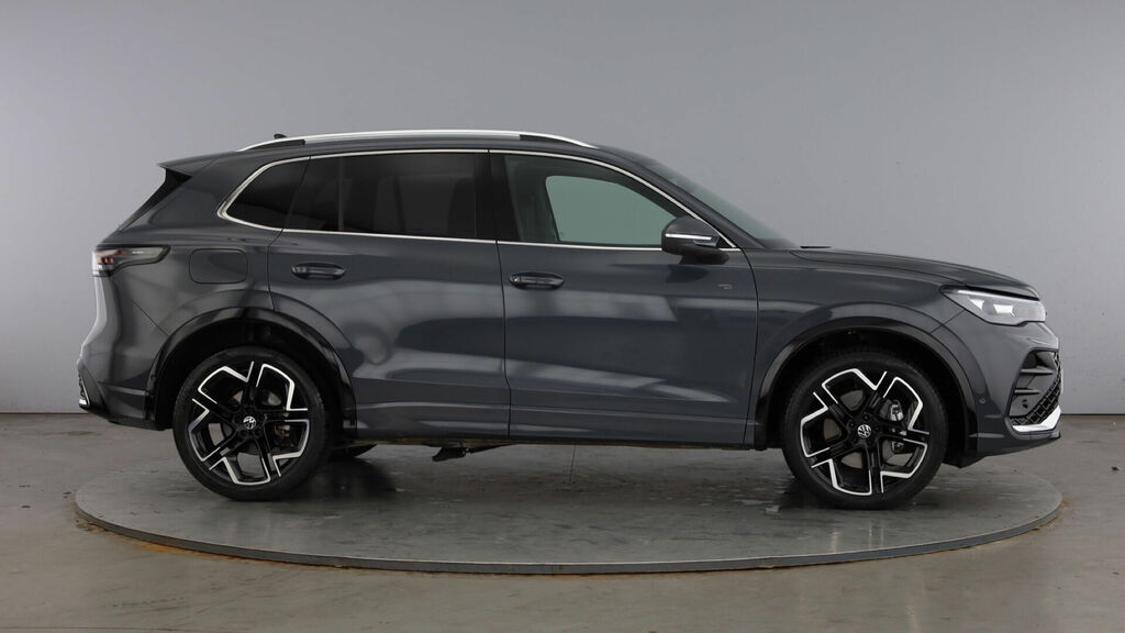 Volkswagen Tiguan 2.0 Tdi R-line Dsg Euro 6 5-Door KS75WRX Grey #4