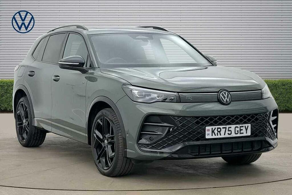 Volkswagen Tiguan 2.0 Tdi R-line Dsg Euro 6 5-Door Green