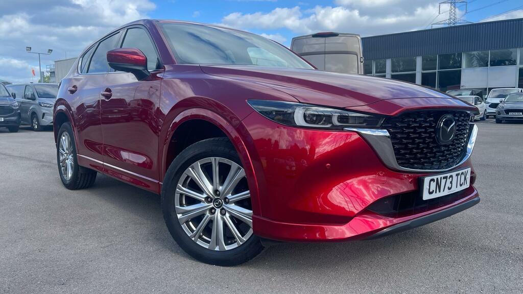 Mazda CX-5 2.0 E-skyactiv G Mhev Takumi Euro 6 5-Door CN73TCK Red #6