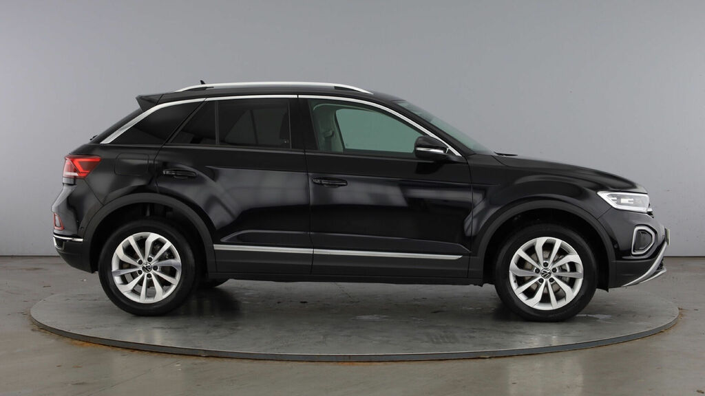 Volkswagen T-Roc Tsi Style Euro 6 5-Door GD25RSU Black #4