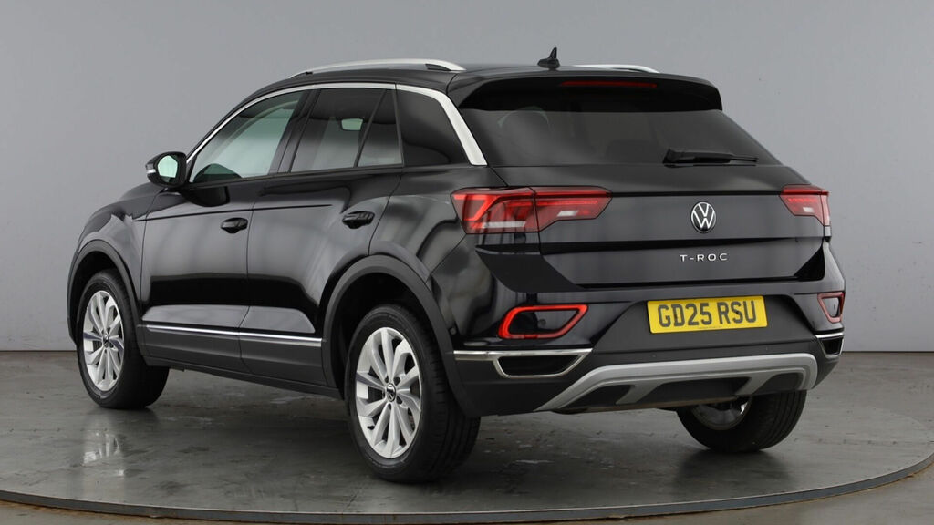 Volkswagen T-Roc Tsi Style Euro 6 5-Door GD25RSU Black #3