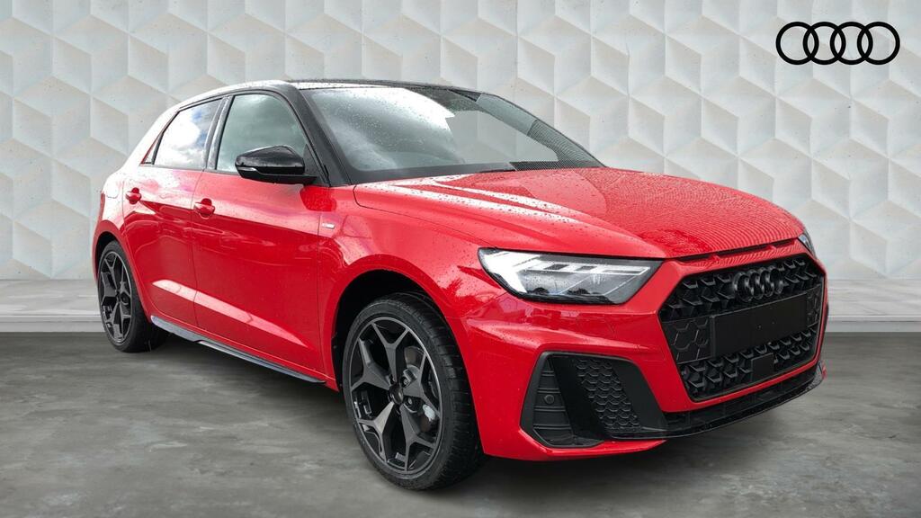 Audi A1 Tfsi 35 Black Edition Sportback S Tronic Euro 6 5- Red