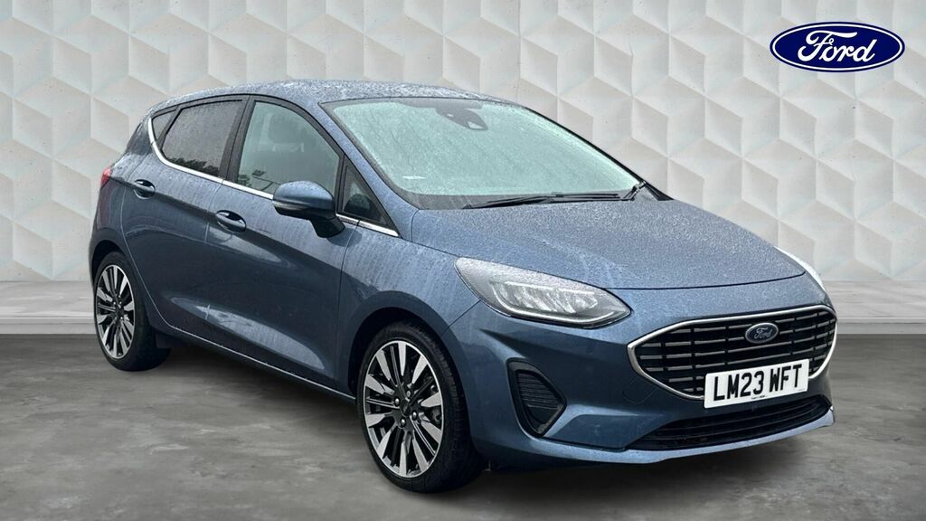 Ford Fiesta 1.0T Ecoboost Mhev Titanium X Euro 6 5-Door Blue
