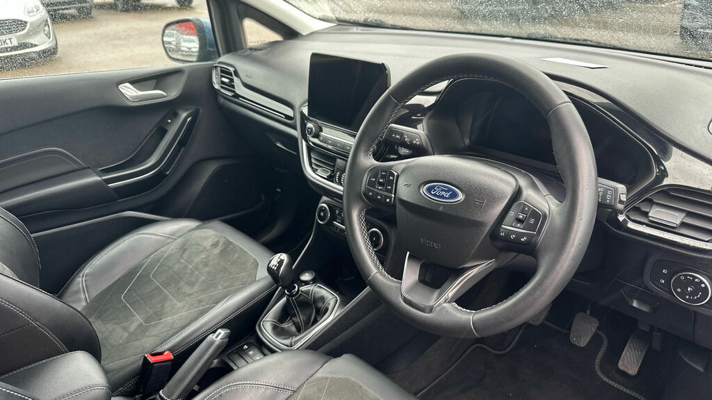Ford Fiesta 1.0T Ecoboost Mhev Titanium X Euro 6 5-Door LM23WFT Blue #6