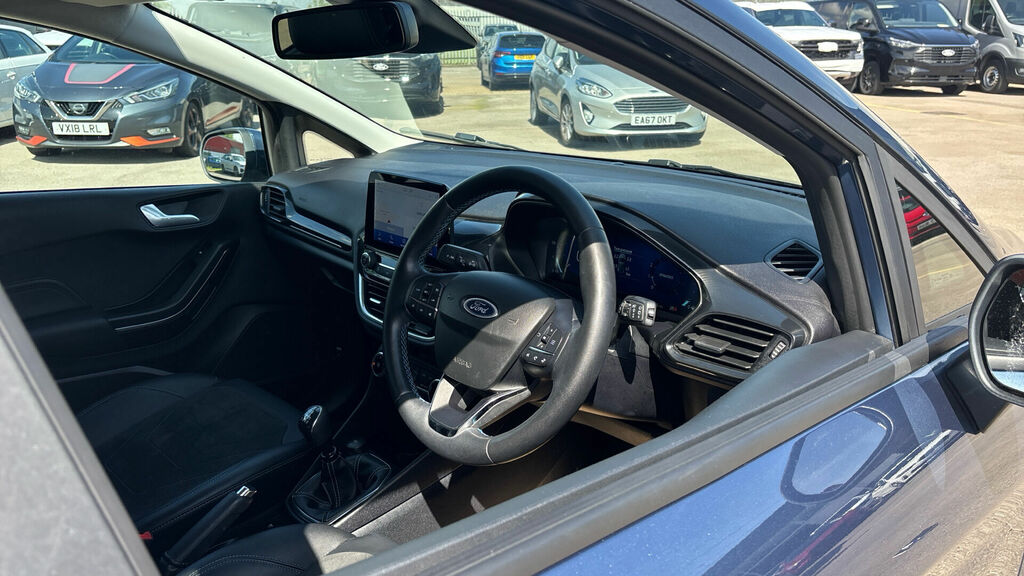 Ford Fiesta 1.0T Ecoboost Mhev Active X Edition Euro 6 5-Door AP72HBL Blue #6