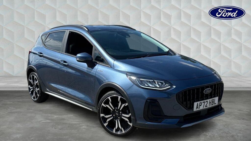Ford Fiesta 1.0T Ecoboost Mhev Active X Edition Euro 6 5-Door Blue