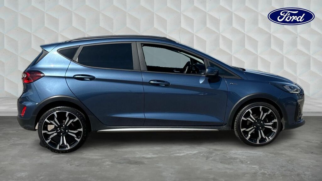 Ford Fiesta 1.0T Ecoboost Mhev Active X Edition Euro 6 5-Door AP72HBL Blue #4