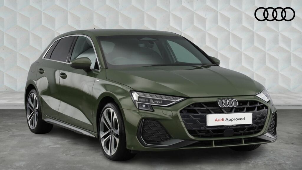 Audi A3 Tfsi S Line Sportback S Tronic Euro 6 5-Door Green