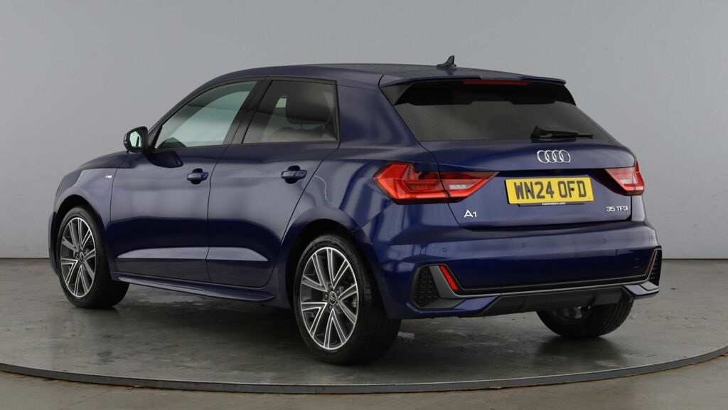 Audi A1 Tfsi 35 S Line Sportback S Tronic Euro 6 5-Door Blue #3