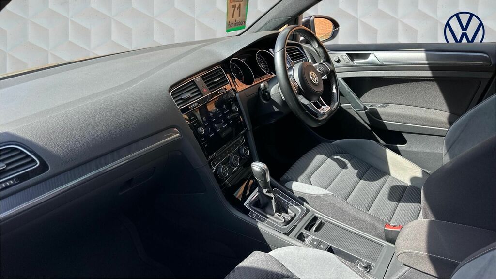 Volkswagen Golf 2.0 Tdi R-line Edition Dsg Euro 6 5-Door BL69DFE Black #2