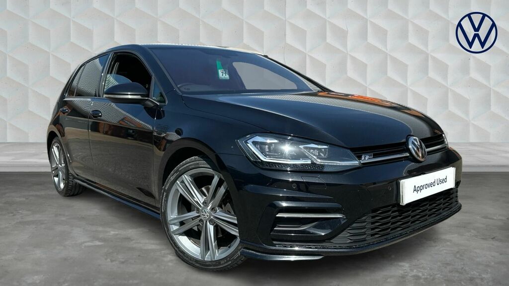 Volkswagen Golf 2.0 Tdi R-line Edition Dsg Euro 6 5-Door Black