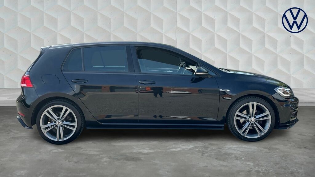 Volkswagen Golf 2.0 Tdi R-line Edition Dsg Euro 6 5-Door BL69DFE Black #4
