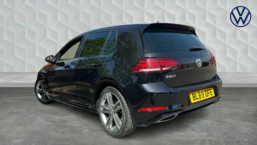 Volkswagen Golf 2.0 Tdi R-line Edition Dsg Euro 6 5-Door BL69DFE Black #3