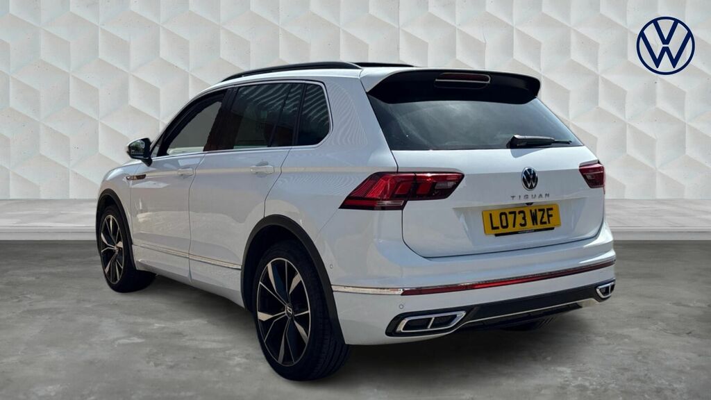 Volkswagen Tiguan Tsi R-line Dsg Euro 6 5-Door LO73WZF White #3