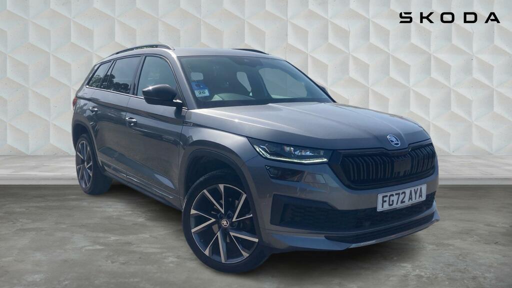 Skoda Kodiaq Tsi Act Sportline Dsg Euro 6 5-Door 7 Seat Grey