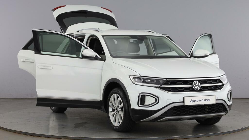 Volkswagen T-Roc 1.0 Tsi Style Euro 6 5-Door WR22WZW White #5