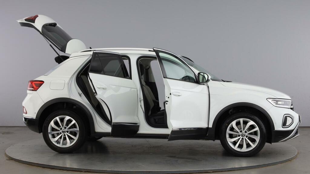 Volkswagen T-Roc 1.0 Tsi Style Euro 6 5-Door WR22WZW White #6