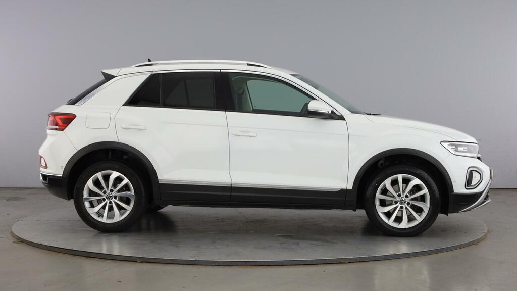Volkswagen T-Roc 1.0 Tsi Style Euro 6 5-Door WR22WZW White #3