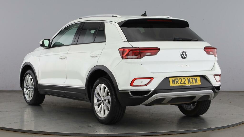 Volkswagen T-Roc 1.0 Tsi Style Euro 6 5-Door WR22WZW White #2
