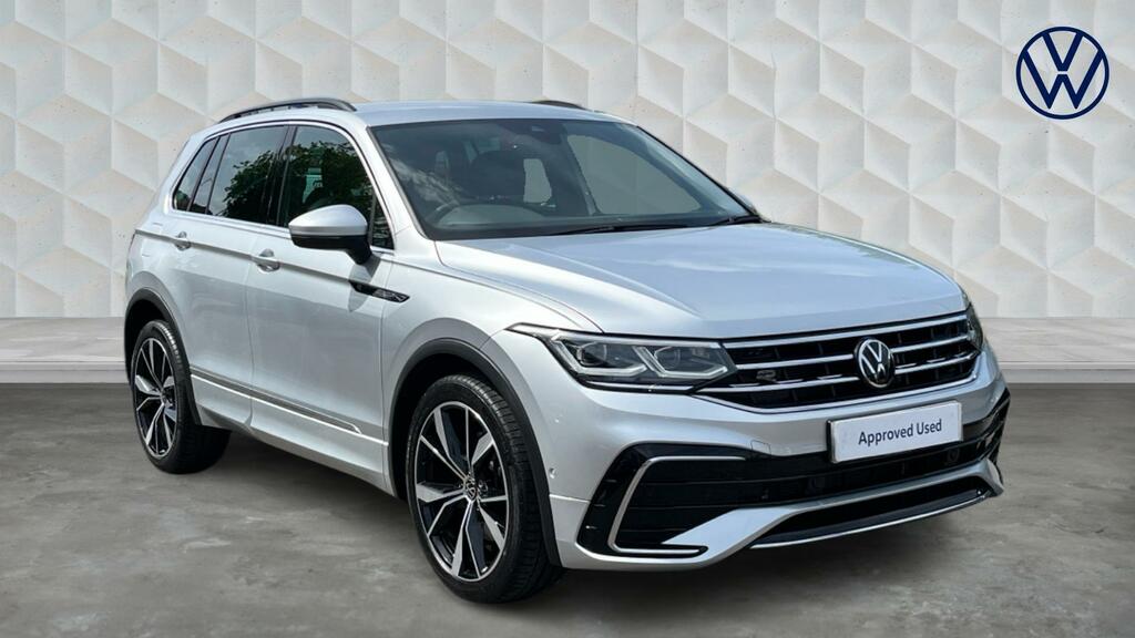 Volkswagen Tiguan 2.0 Tsi R-line Dsg 4Motion Euro 6 5-Door Silver