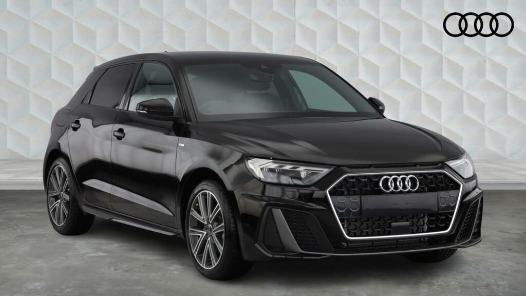 Audi A1 1.0 Tfsi 30 S Line Sportback S Tronic Euro 6 5-Doo Black