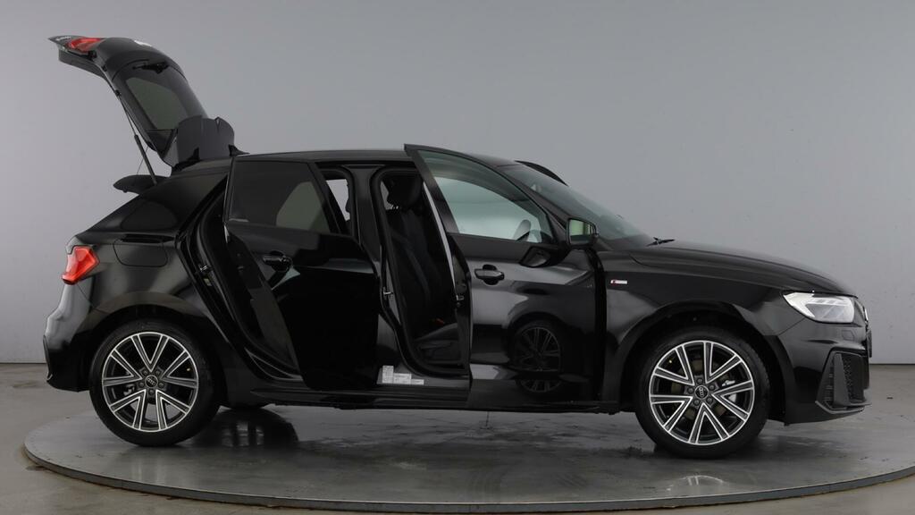 Audi A1 1.0 Tfsi 30 S Line Sportback S Tronic Euro 6 5-Doo Black #6