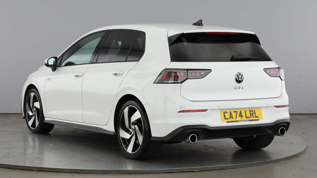 Volkswagen Golf 2.0 Tsi Gti Dsg Euro 6 5-Door CA74LRL White #3