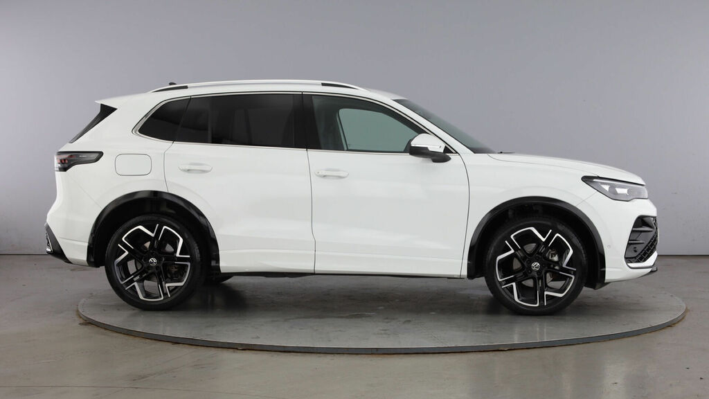 Volkswagen Tiguan Etsi Mhev R-line Dsg Euro 6 5-Door WR75LGY White #4
