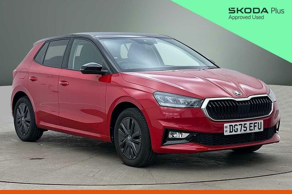 Skoda Fabia 1.0 Tsi Design Edition Dsg Euro 6 5-Door Red