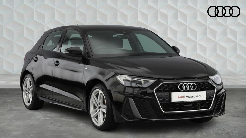 Audi A1 1.0 Tfsi 30 S Line Sportback S Tronic Euro 6 5-Doo Black