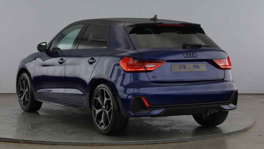 Audi A1 Sportback Black Edition 30 Tfsi 116 Ps S Tronic Blue #2