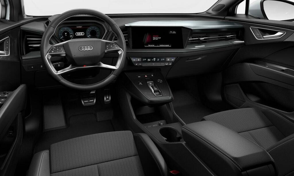 Audi Q4 E Tron 45 S Line Quattro 5-Door 82Kwh Grey #4