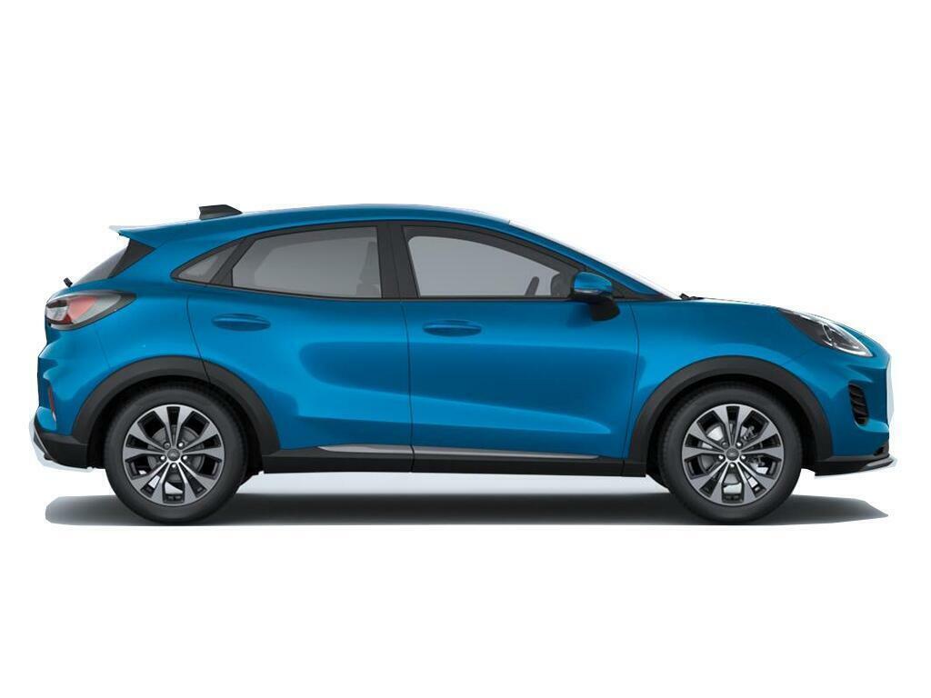 Ford Puma 1.0T Ecoboost Mhev Titanium Euro 6 5-Door Blue #2