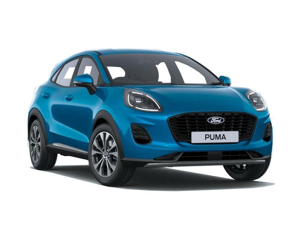 Ford Puma 1.0T Ecoboost Mhev Titanium Euro 6 5-Door Blue