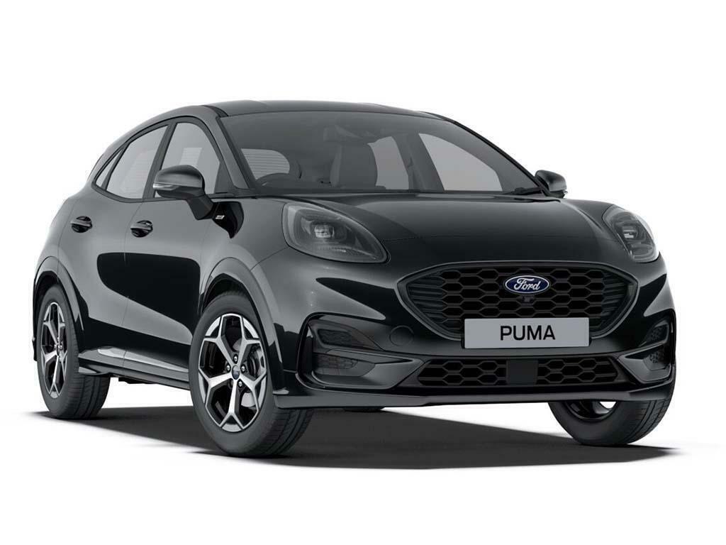 Ford Puma 1.0T Ecoboost Mhev St-line Dct Euro 6 5-Door Black