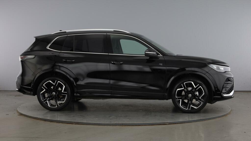 Volkswagen Tiguan Etsi Mhev R-line Dsg Euro 6 5-Door WR75ZWU Black #3